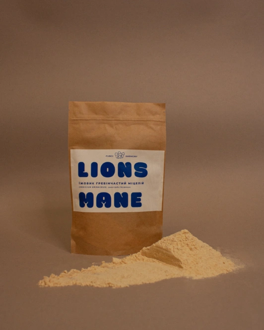 Lion’s Mane Mycelium Powder 50g.