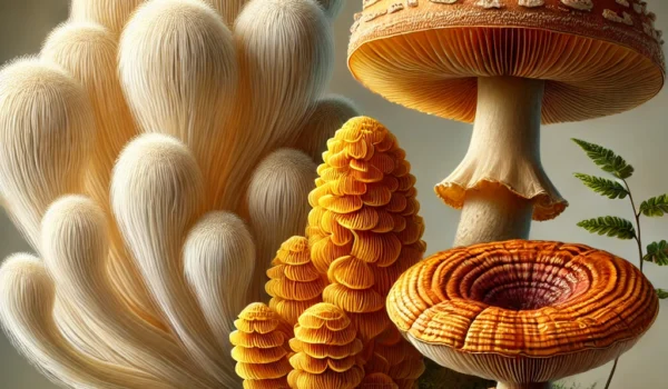 Functional Mushrooms: Exploring the Benefits and Uses of Hedgehog, Cordyceps and Reishi